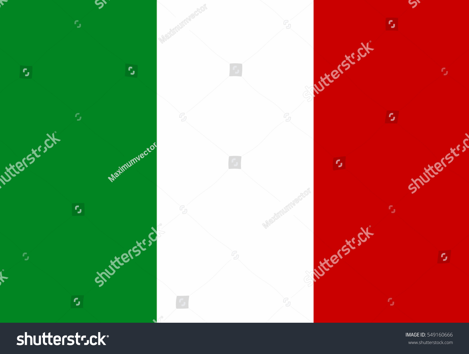Italy Flag. Official Colors And Proportion Correctly. National Flag Of ...