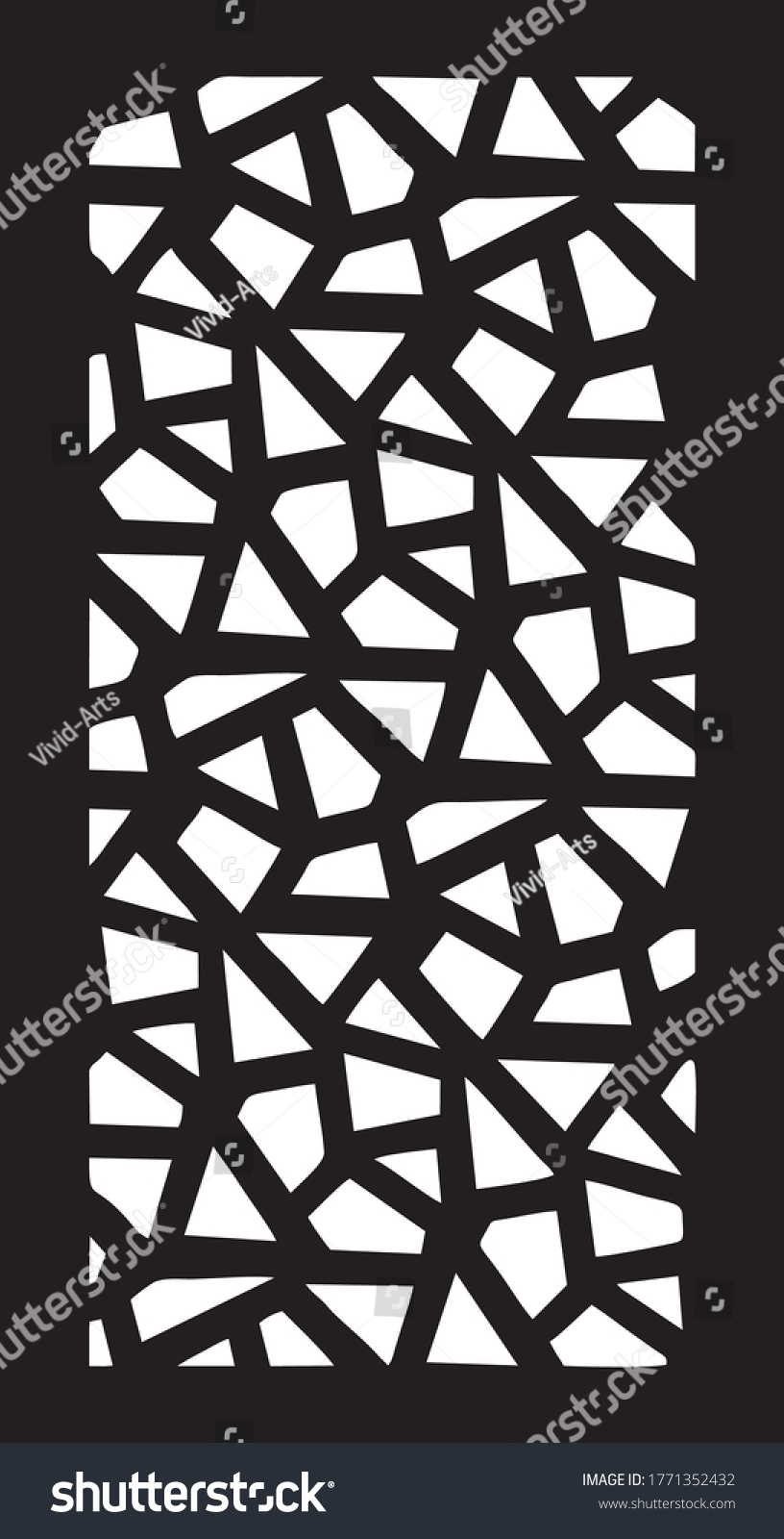 Jali Design Used Sealing Partition Stock Vector (Royalty Free ...