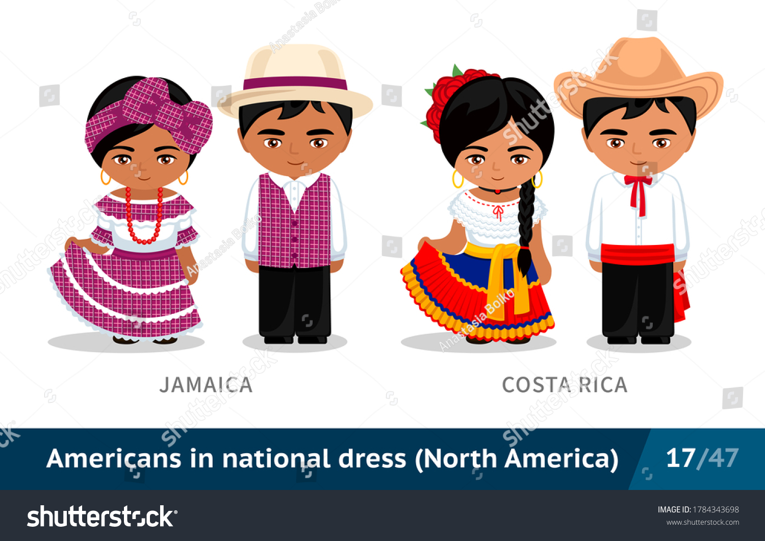 National costume north america Images, Stock Photos & Vectors ...