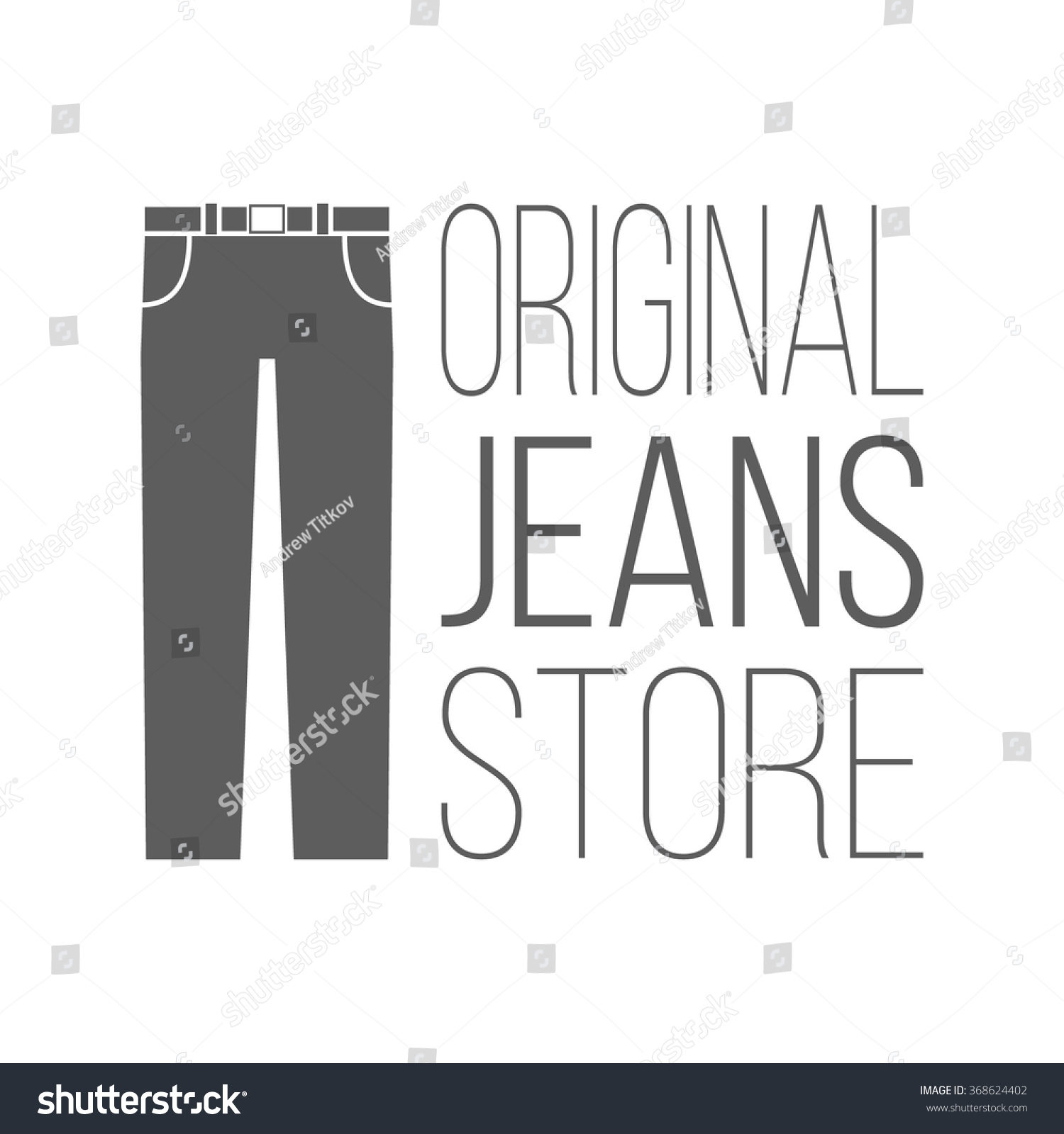 3,443 Jeans store logo Images, Stock Photos & Vectors | Shutterstock