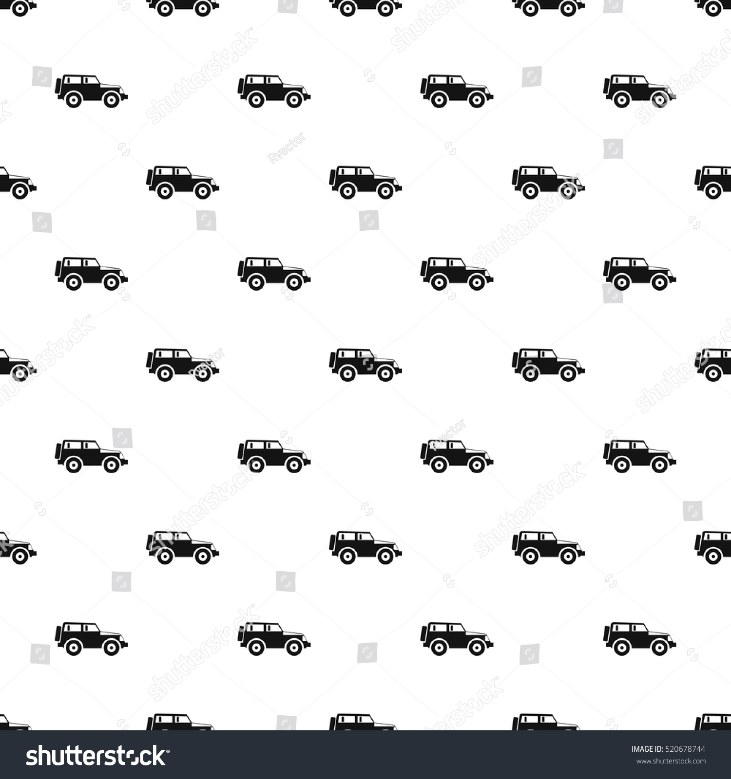 SVG of Jeep pattern. Simple illustration of jeep vector pattern for web svg