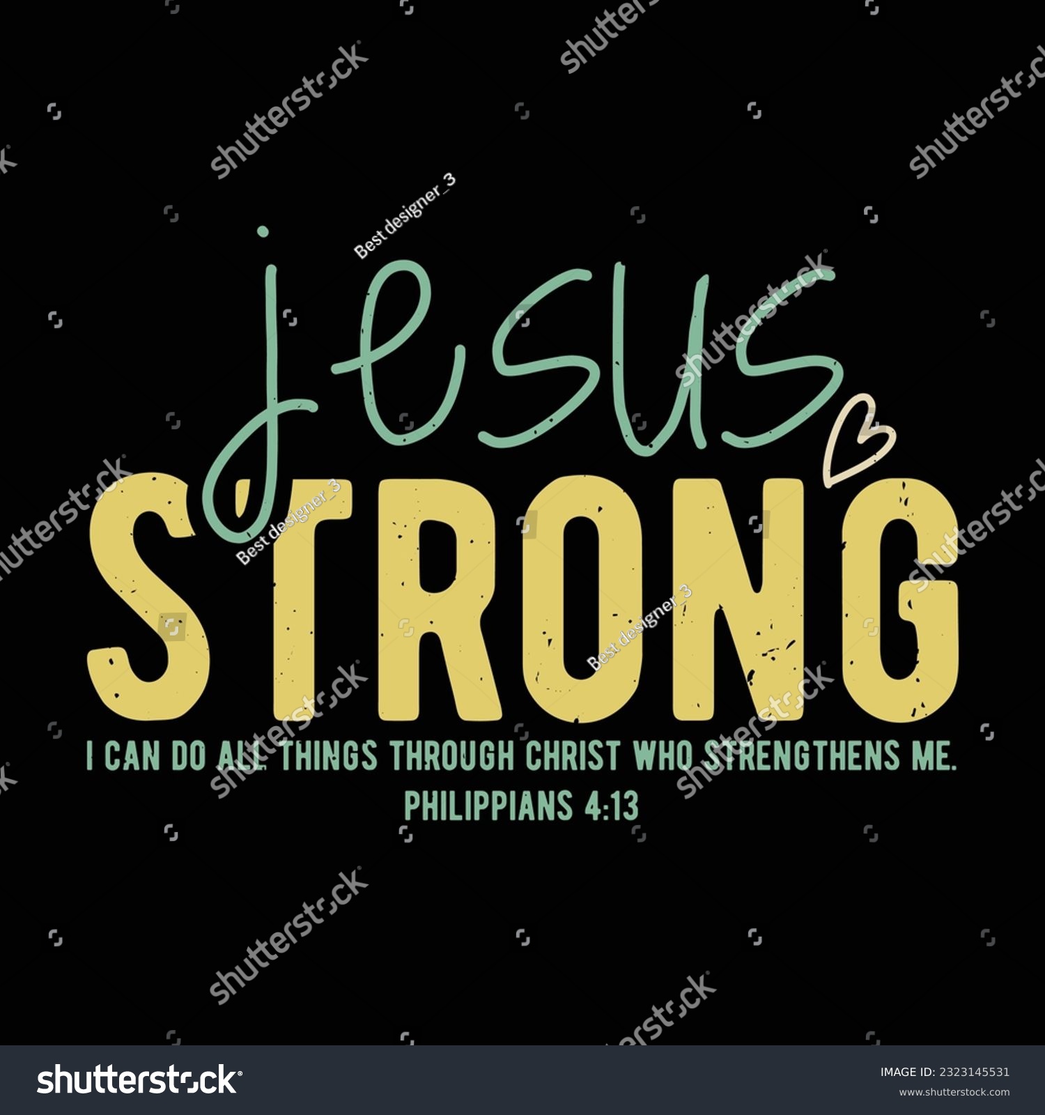 SVG of jesus strong i can do all things through christ who strengthens me.philippians 4:13 svg