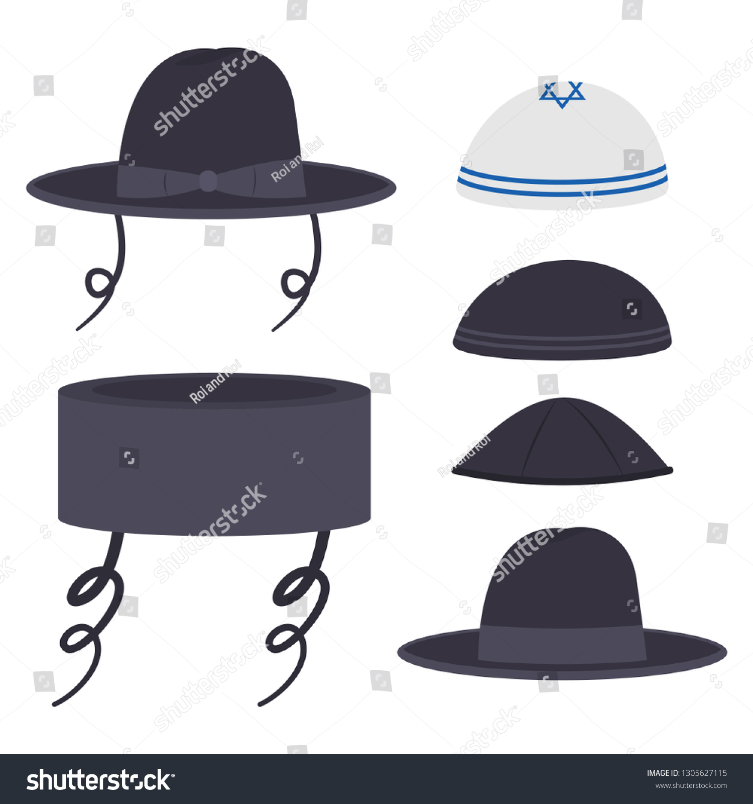 hebrew cap