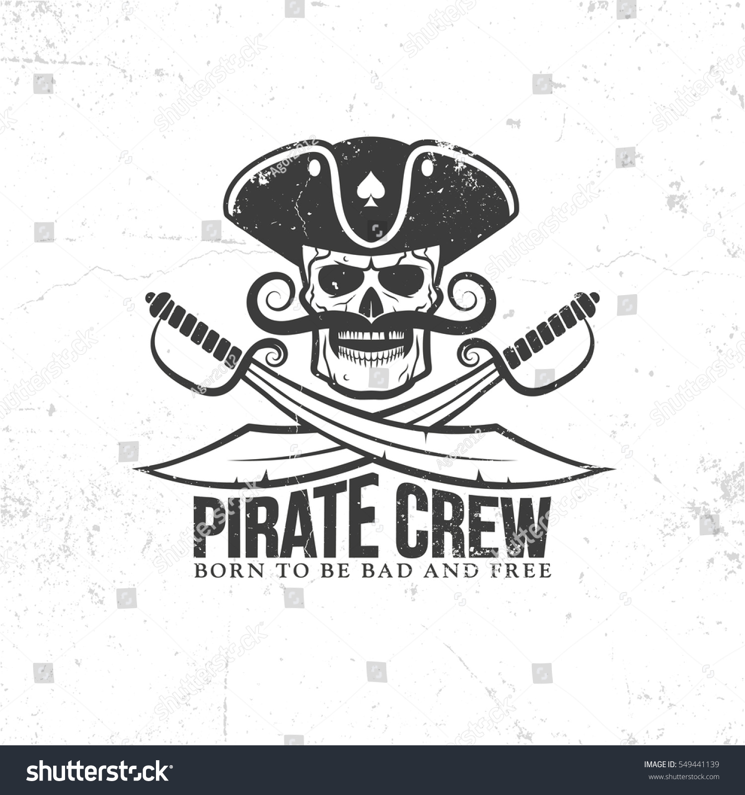 jolly roger tattoo pirate skull mustache stock vector 549441139 jolly roger tattoo pirate skull mustache stock vector 549441139
