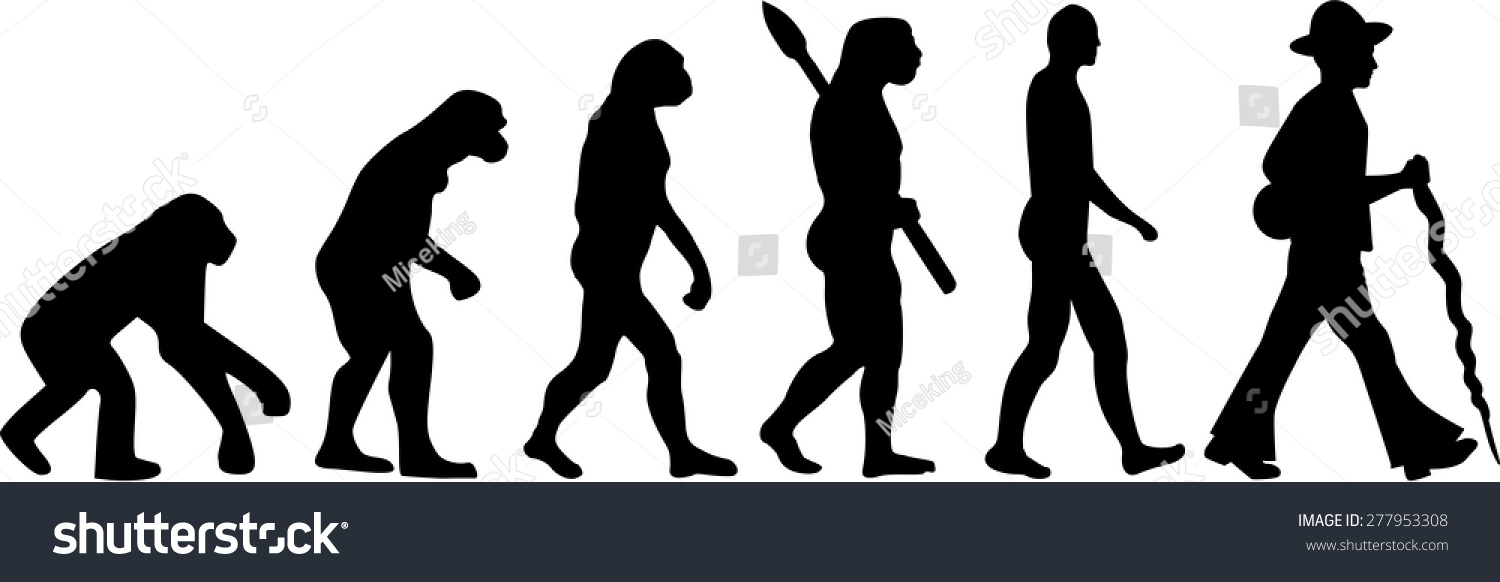 Journeyman Evolution Stock Vector (Royalty Free) 277953308 | Shutterstock