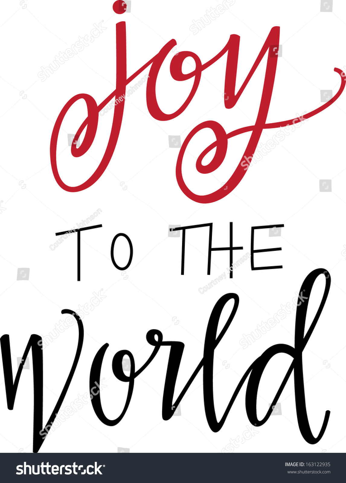 Joy World Stock Vector (Royalty Free) 163122935 | Shutterstock