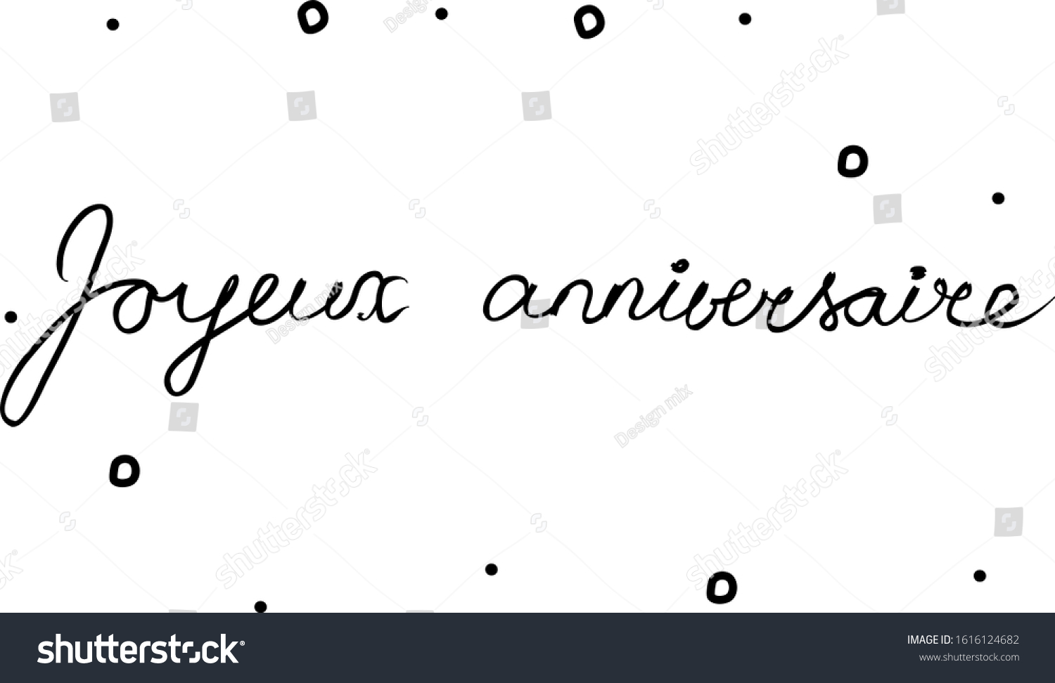 joyeux-anniversaire-phrase-handwritten-calligraphy-brush