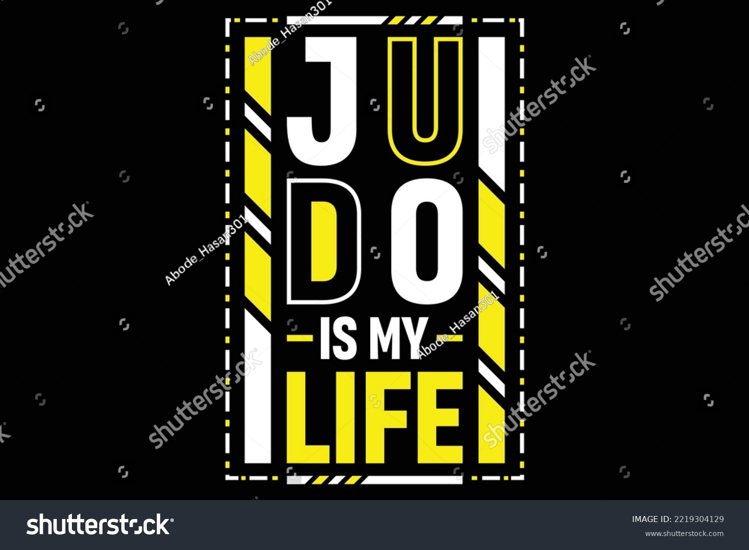 SVG of Judo is my life, JUDO Typography Svg T Shirt Design,  svg