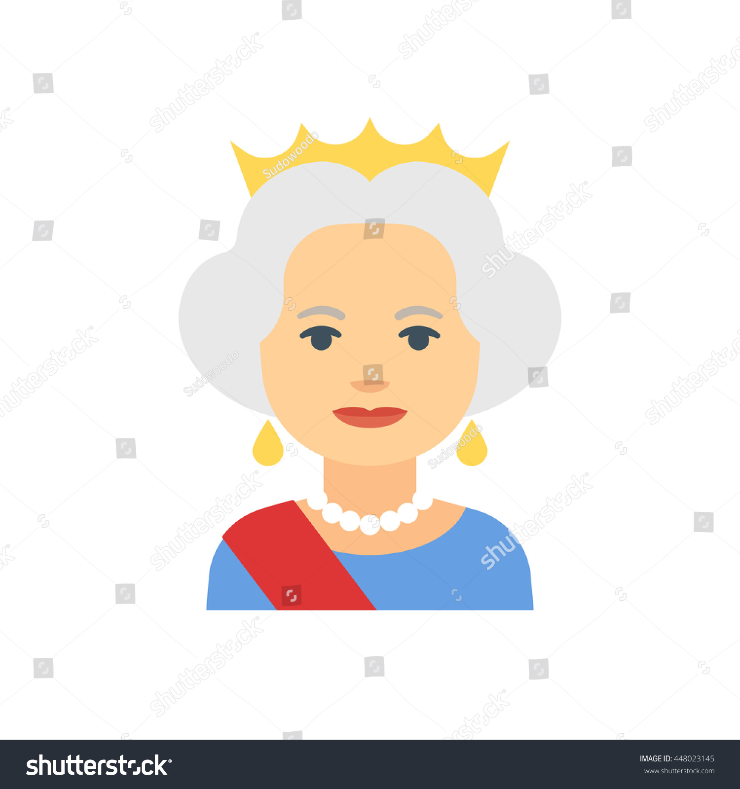 English Queen Cartoon Images Stock Photos And Vectors Shutterstock