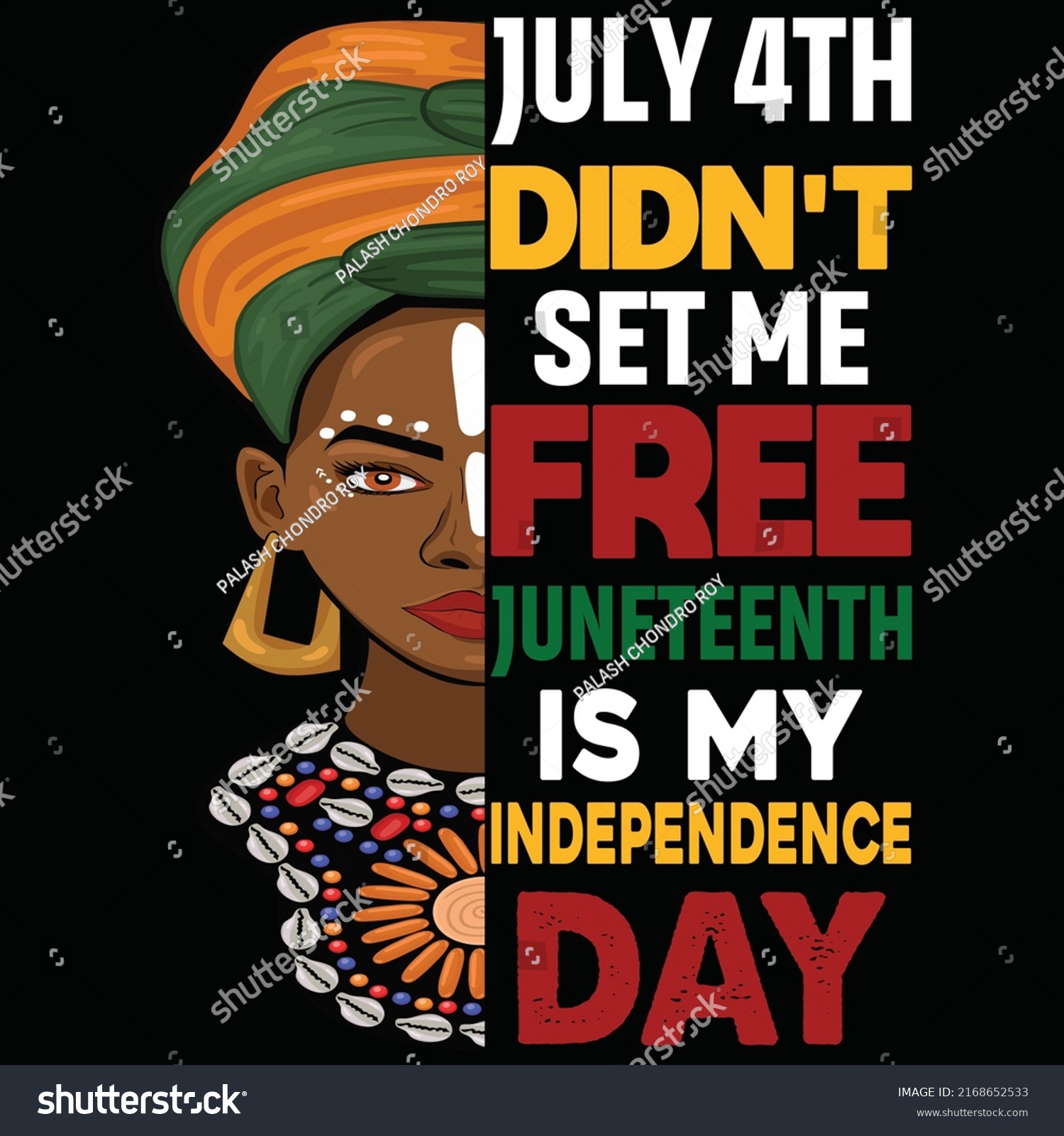 July 4th Didnt Set Me Free Stock Vector (Royalty Free) 2168652533 ...