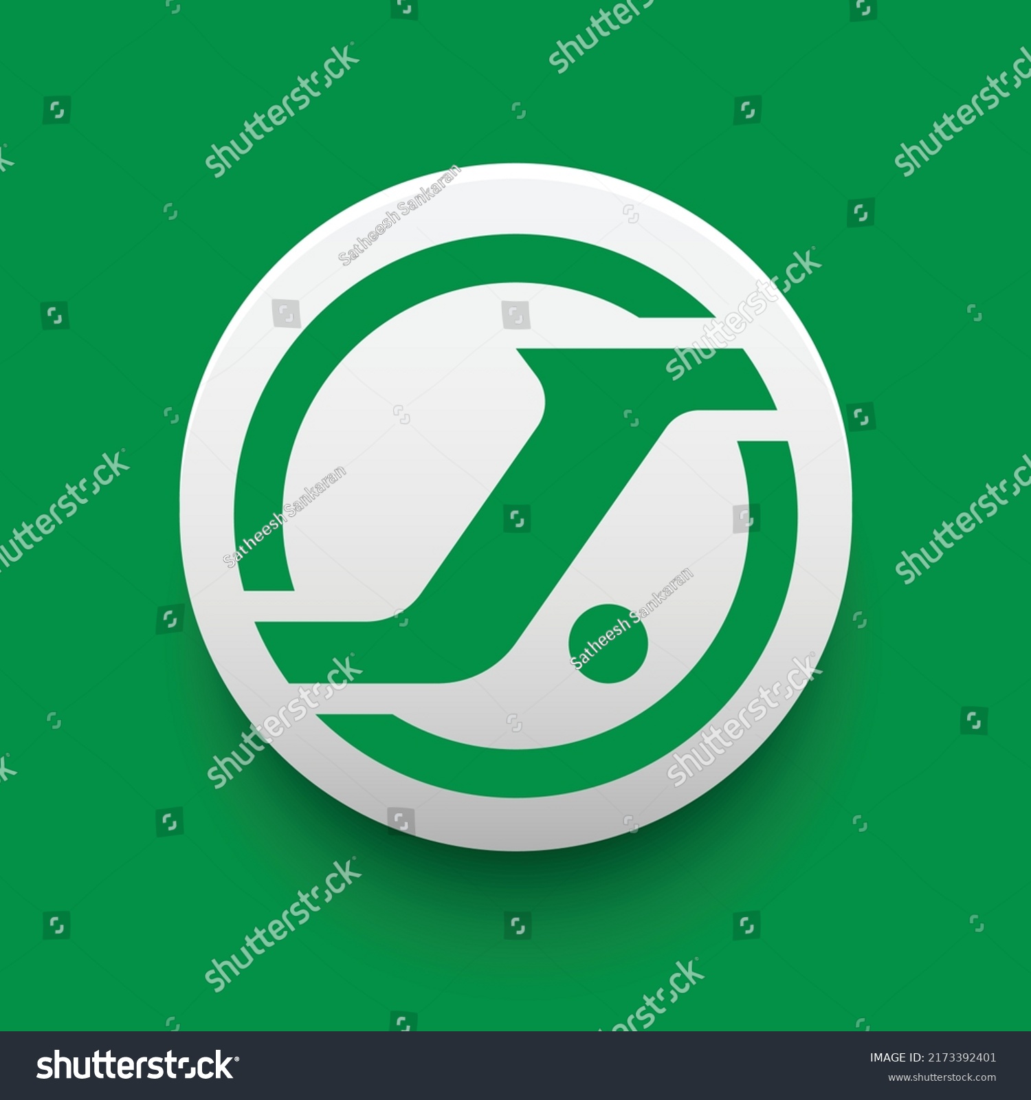 Jupiter Jup Crypto Symbol Logo Vector Stock Vector (Royalty Free 