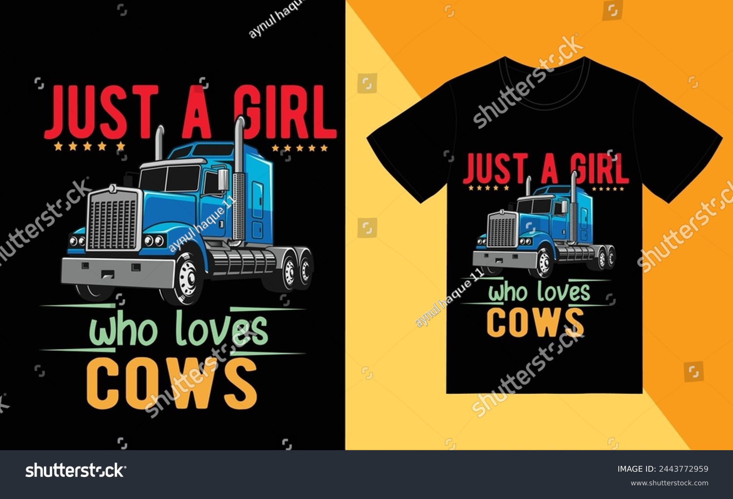 SVG of just a girl who love cows svg