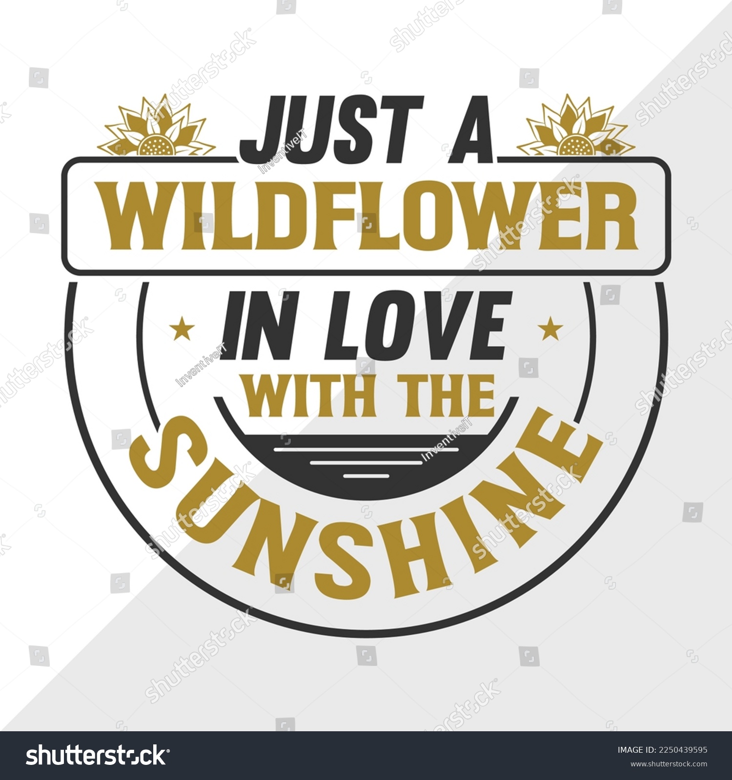 SVG of Just A Wildflower In Love SVG Printable Vector Illustration svg