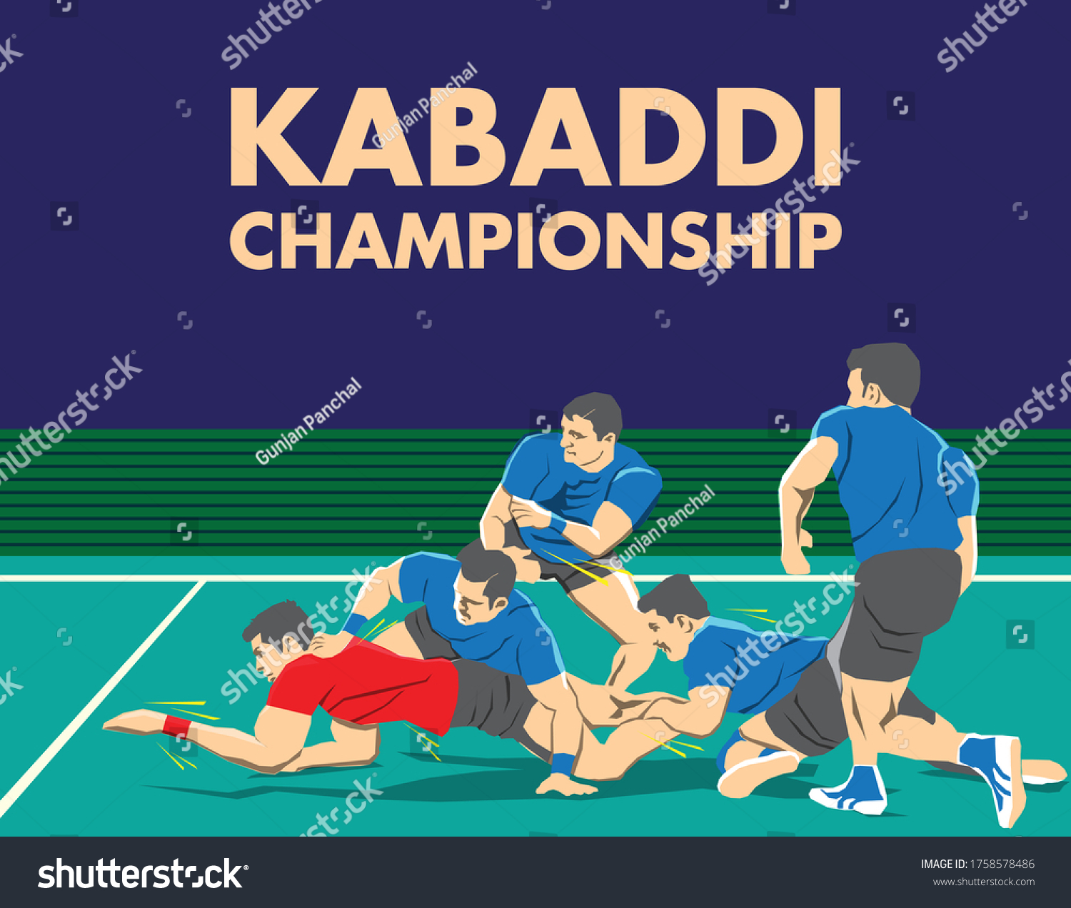 119 imágenes de Kabaddi vector Imágenes, fotos y vectores de stock