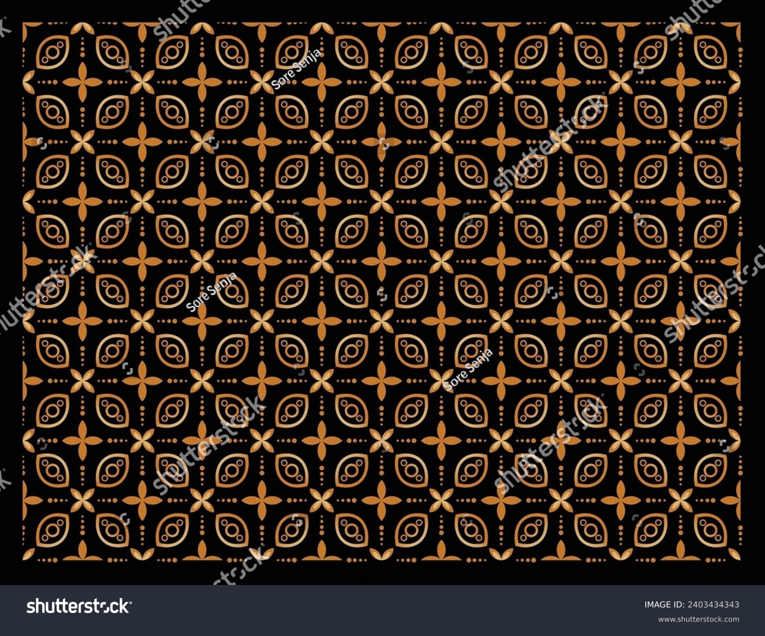SVG of Kawung batik is a batik motif that has a circle shape similar to kawung fruit that is neatly arranged geometrically. Vector svg