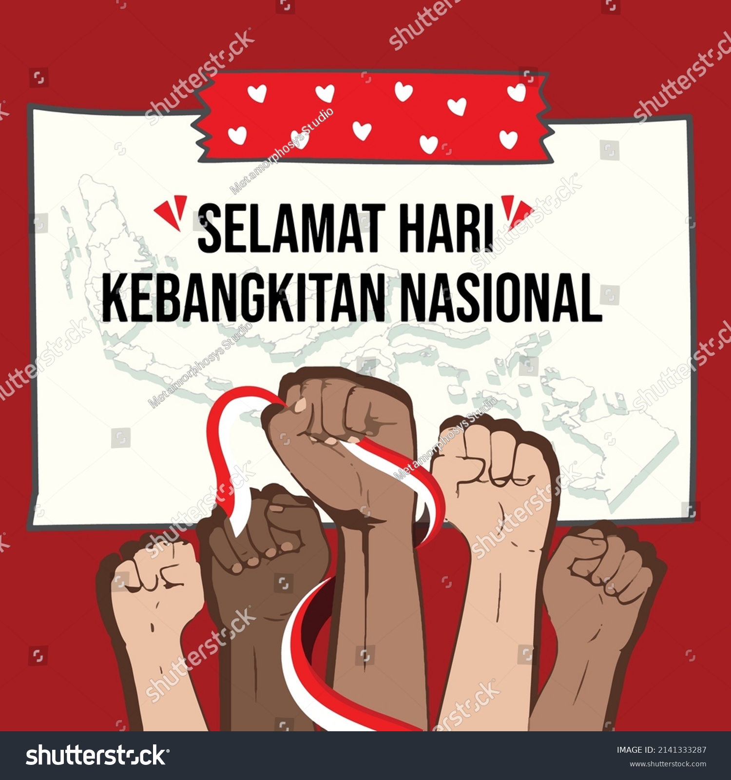 SVG of Kebangkitan Nasional Day Vector Illustration (Ilustrasi Vektor Hari Kebangkitan Nasional) svg