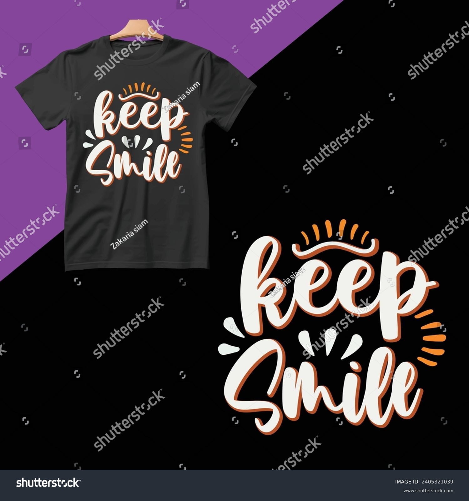 SVG of Keep Smile t shirt design,arts svg