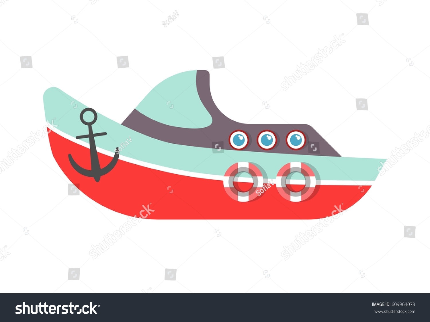 toy boat anchor kid toy ship boat yach anchor stock vector 609964073 toy boat anchor kid toy ship boat yach anchor stock vector 609964073