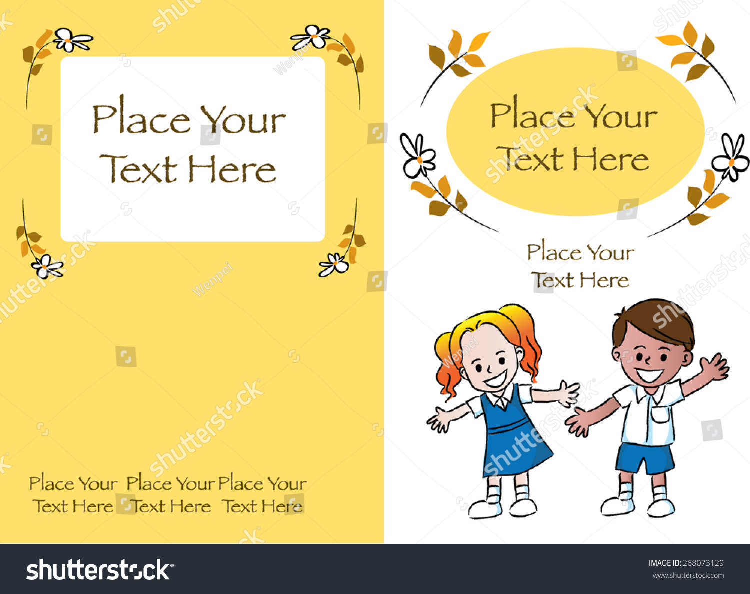 book cover design for kids printable