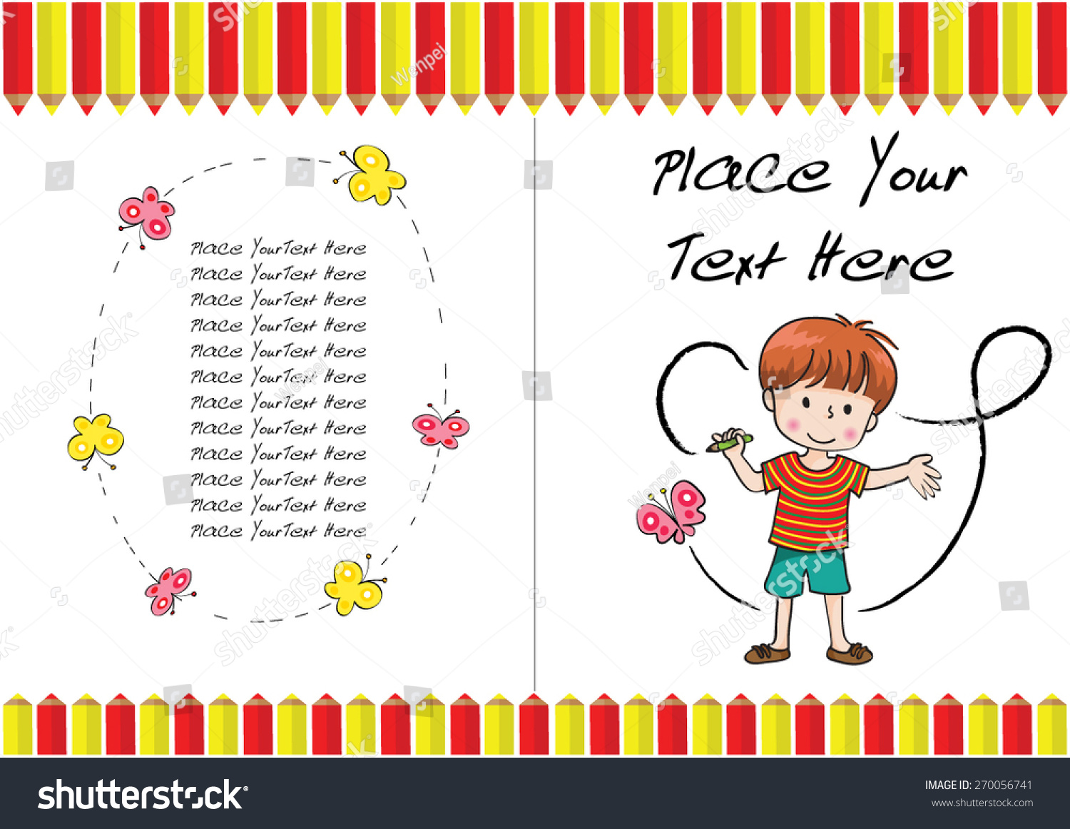 Download Kids Coloring Book Cover Design Stock Vector Royalty Free 270056741
