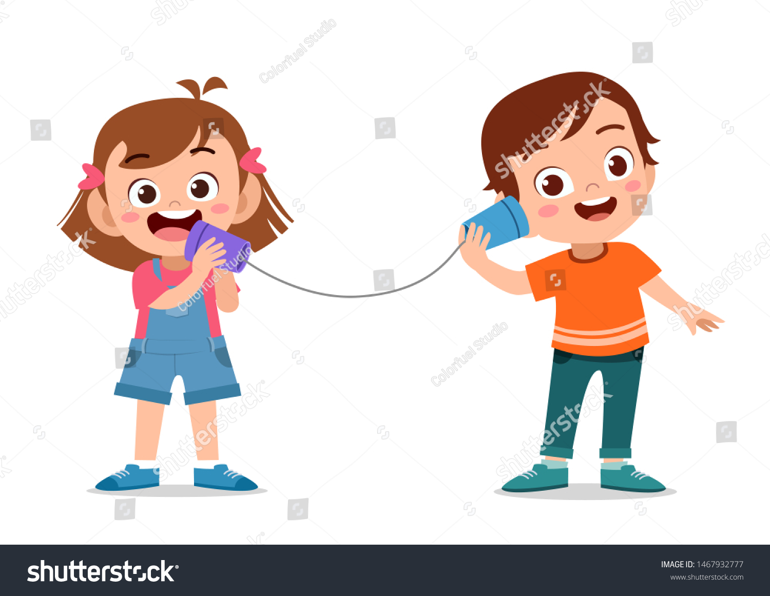 8,985 Kids playing holding hands Stock Illustrations, Images & Vectors ...