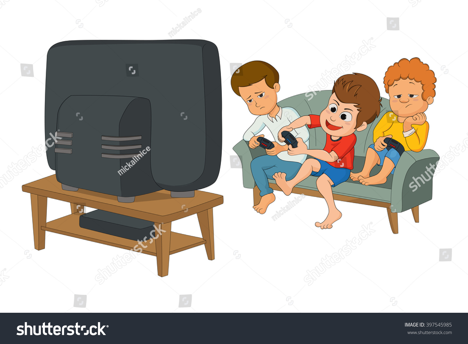 child playing video games clipart - photo #42