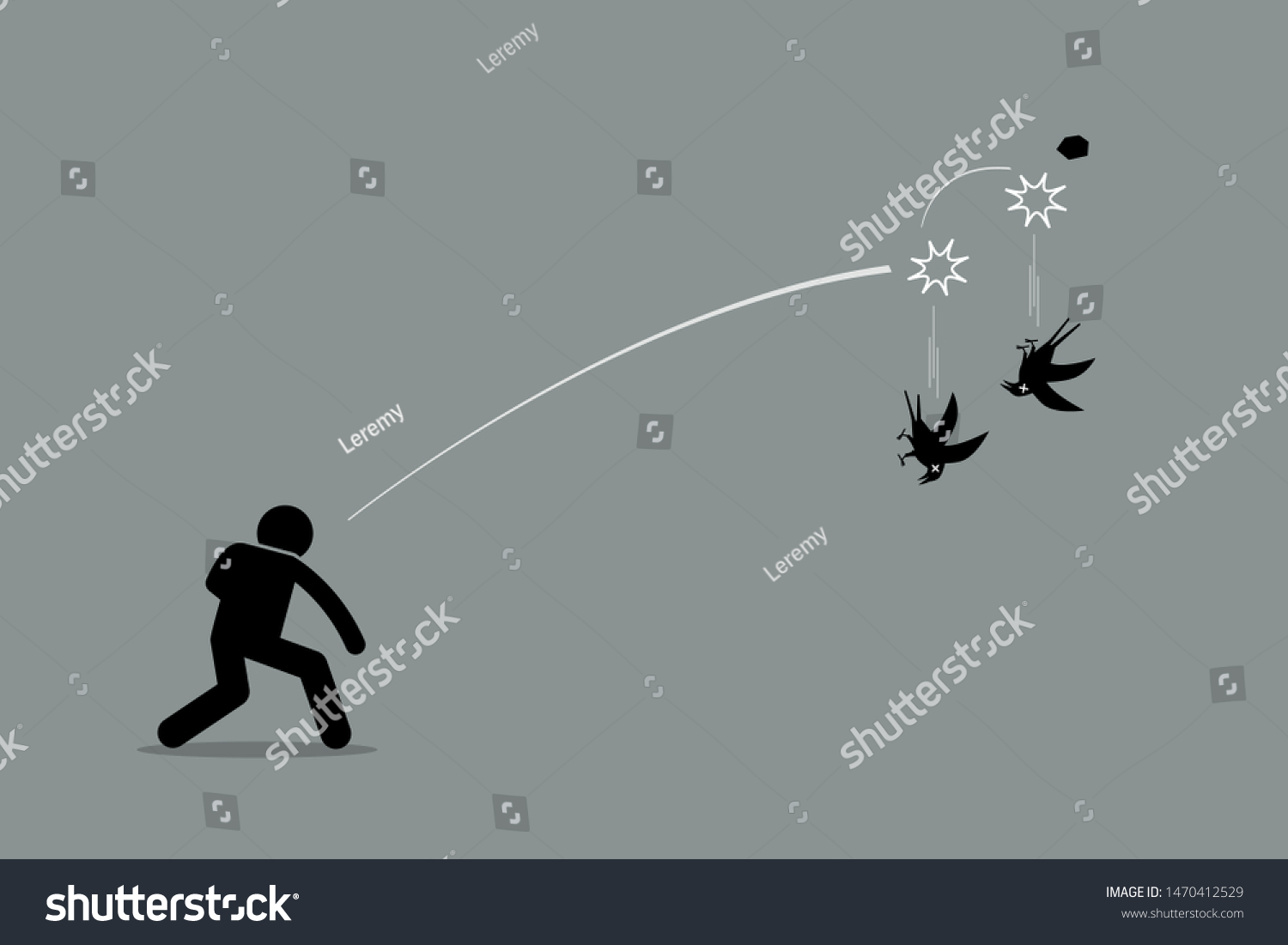 14,268 一石二鸟 图片、库存照片和矢量图 Shutterstock