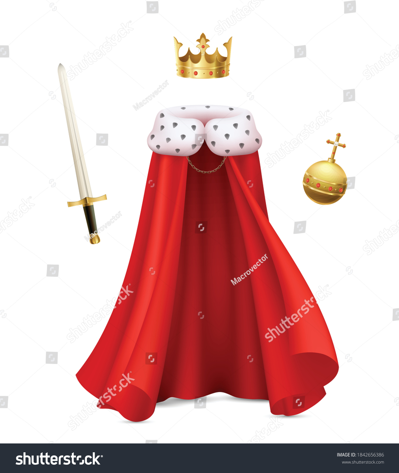 royal gown king