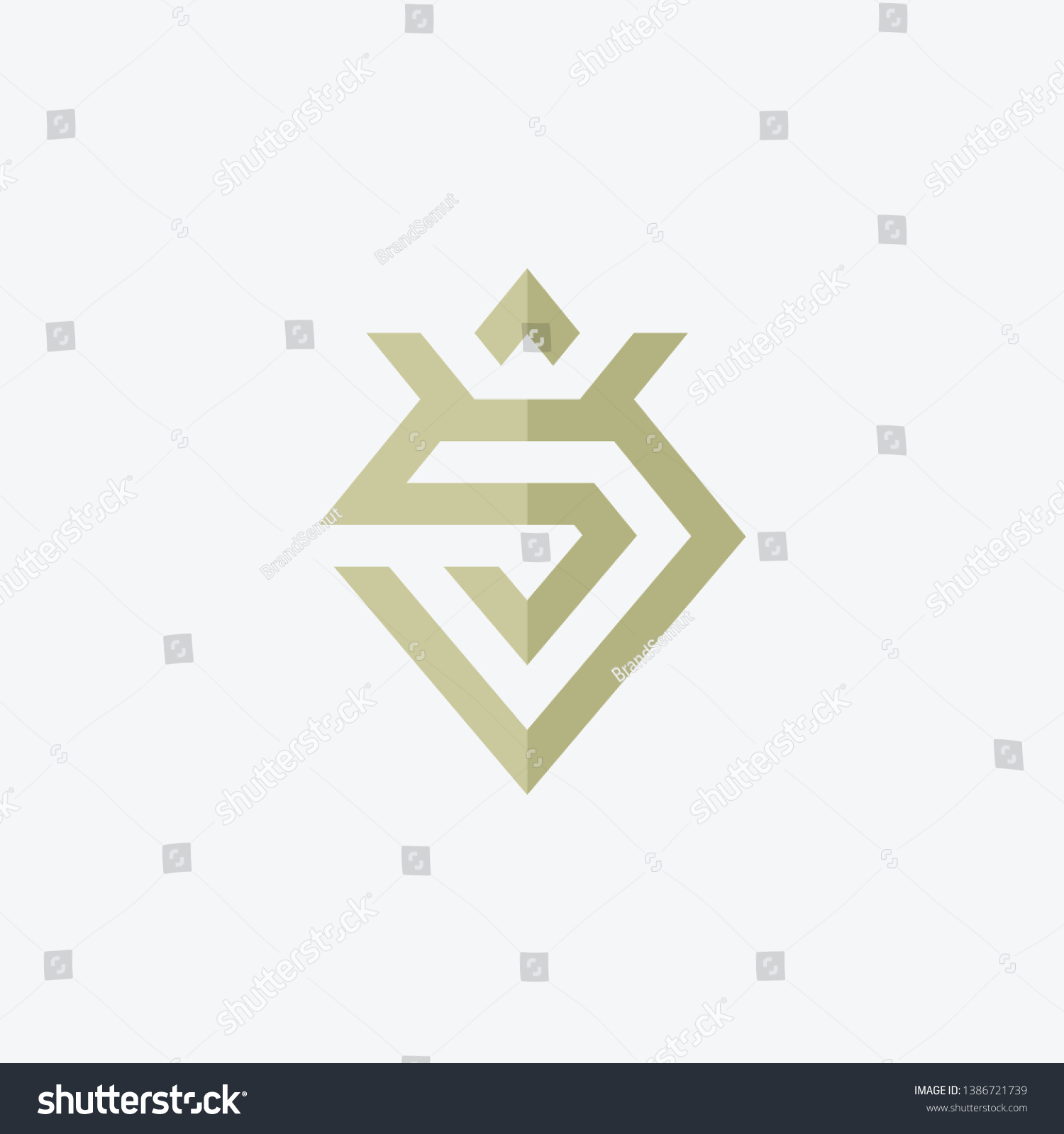 King Jewelers Logo Vector Logo Template Stock Vector (royalty Free 