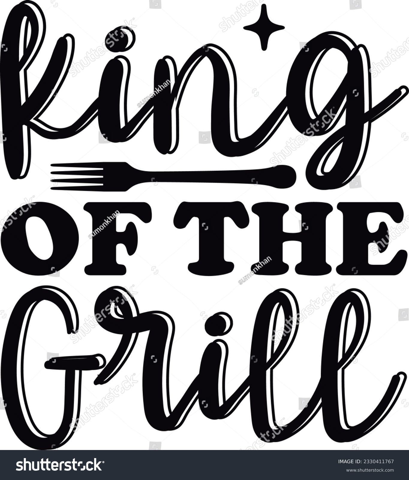 SVG of King of the Grill; Best SVG Design Sellar svg