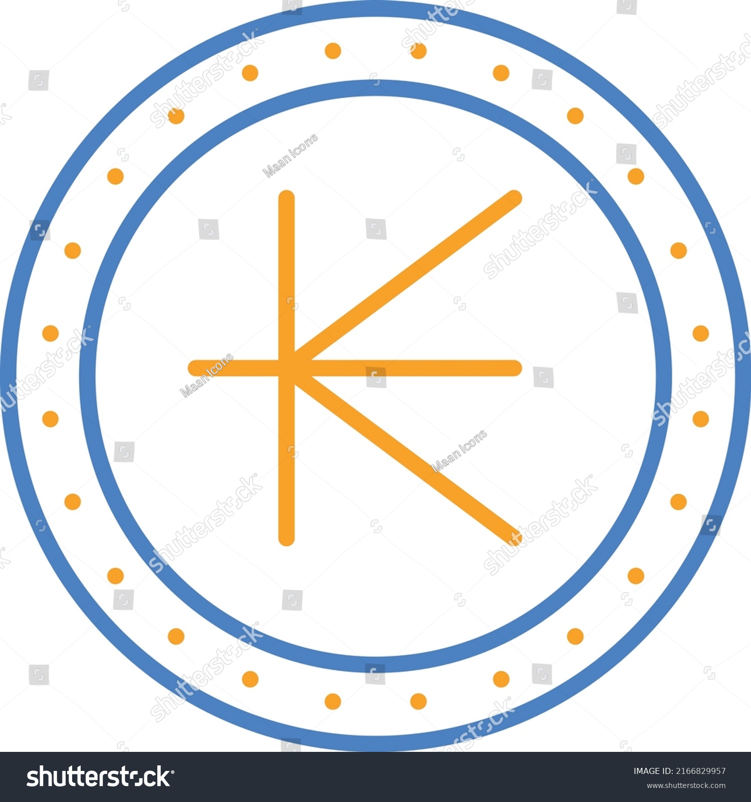 Kip Vector Icon Can Be Used Stock Vector (Royalty Free) 2166829957 ...