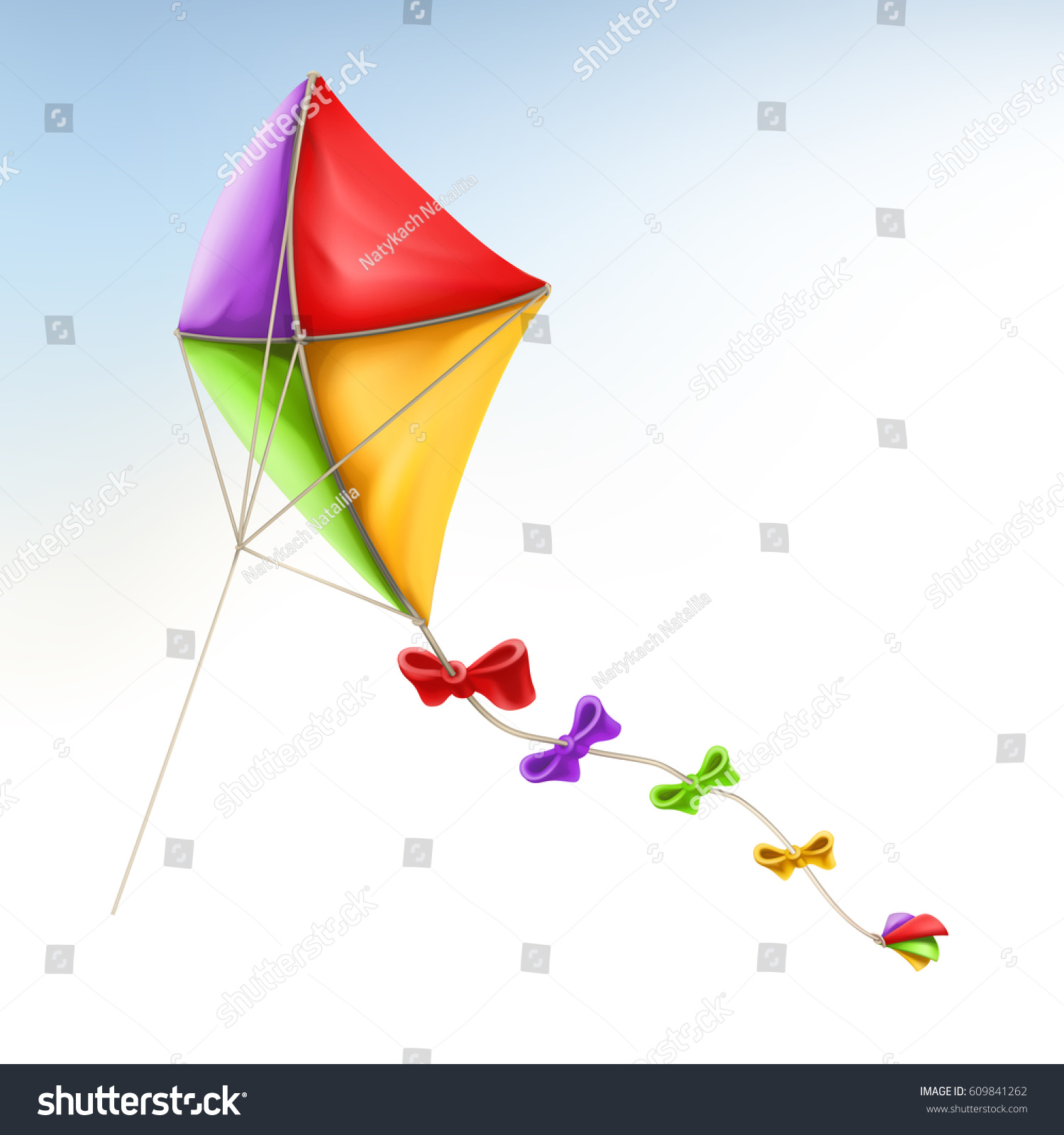 SVG of Kite, 3d vector icon svg