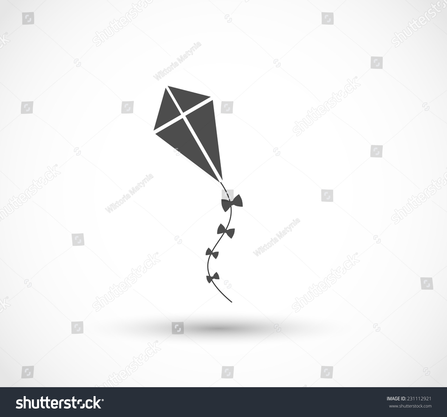 SVG of Kite icon vector svg