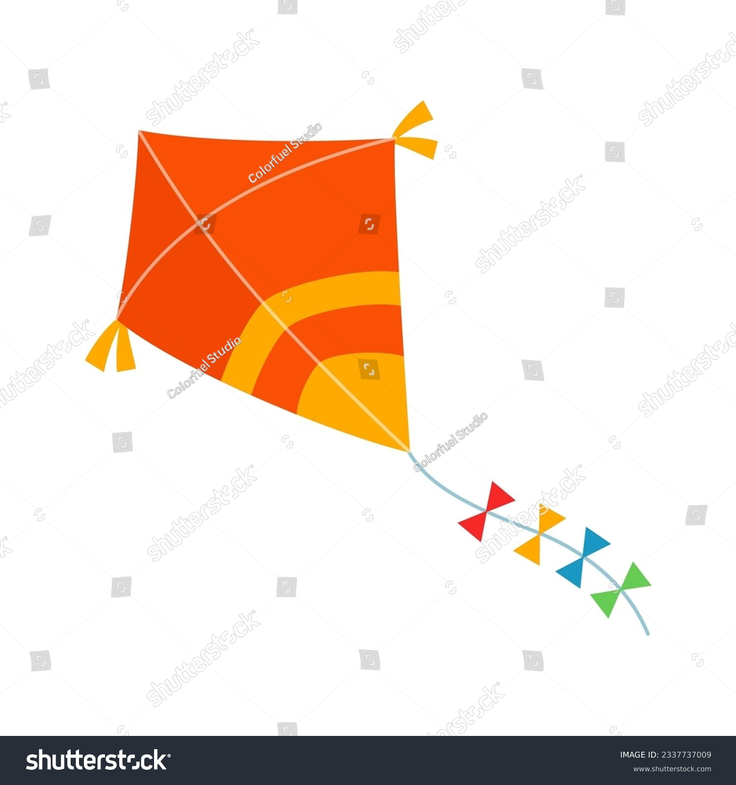 SVG of kite toy fly with good quality and good design svg