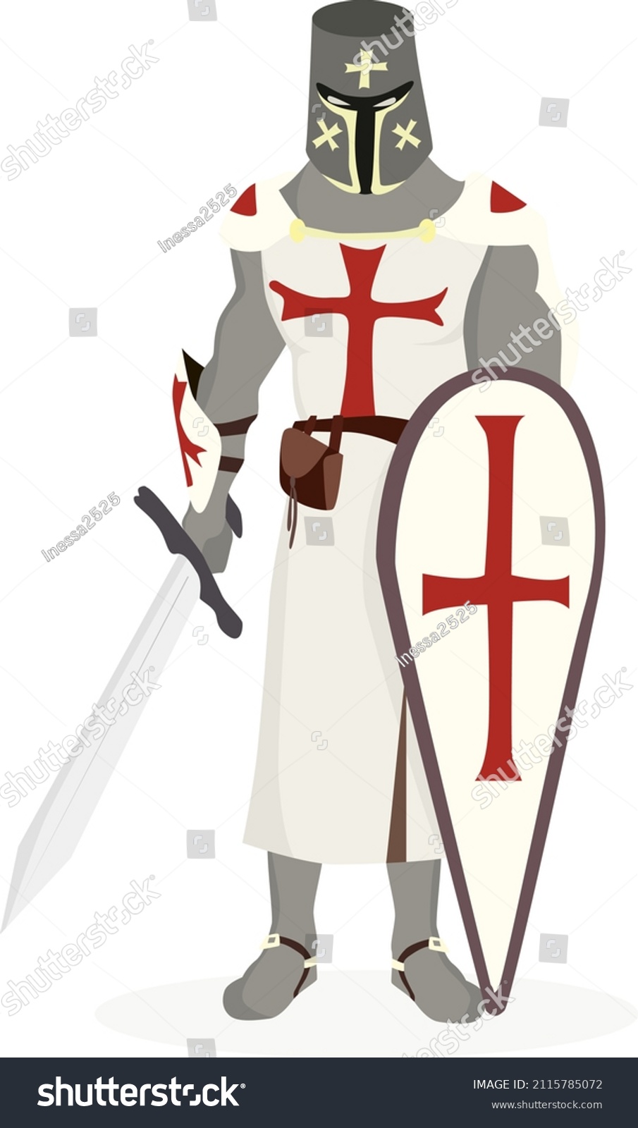 Knight templar art Images, Stock Photos & Vectors | Shutterstock