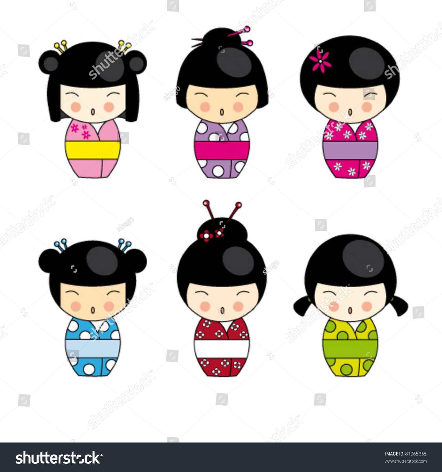 kokeshi designs