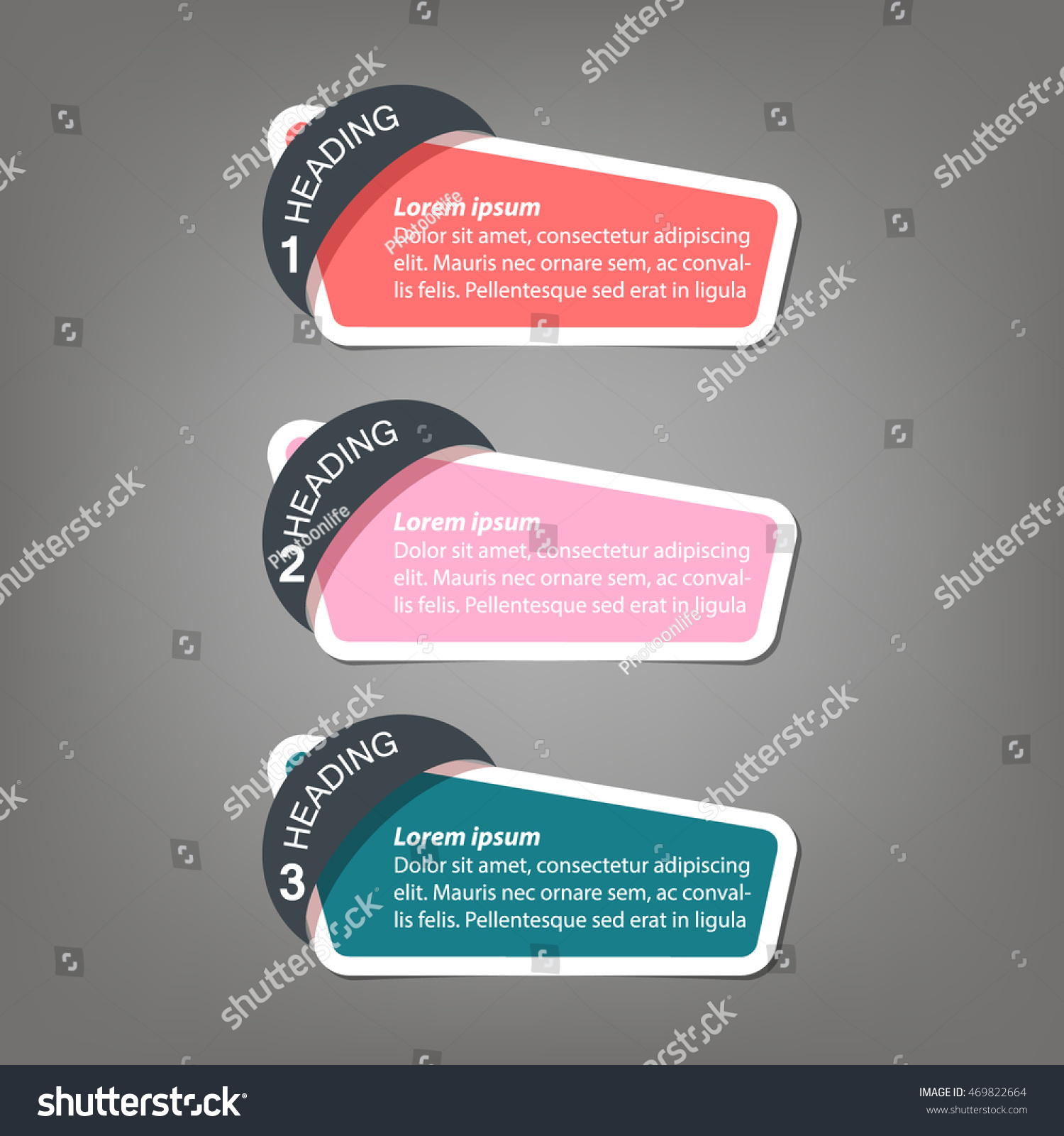 label tag design heading