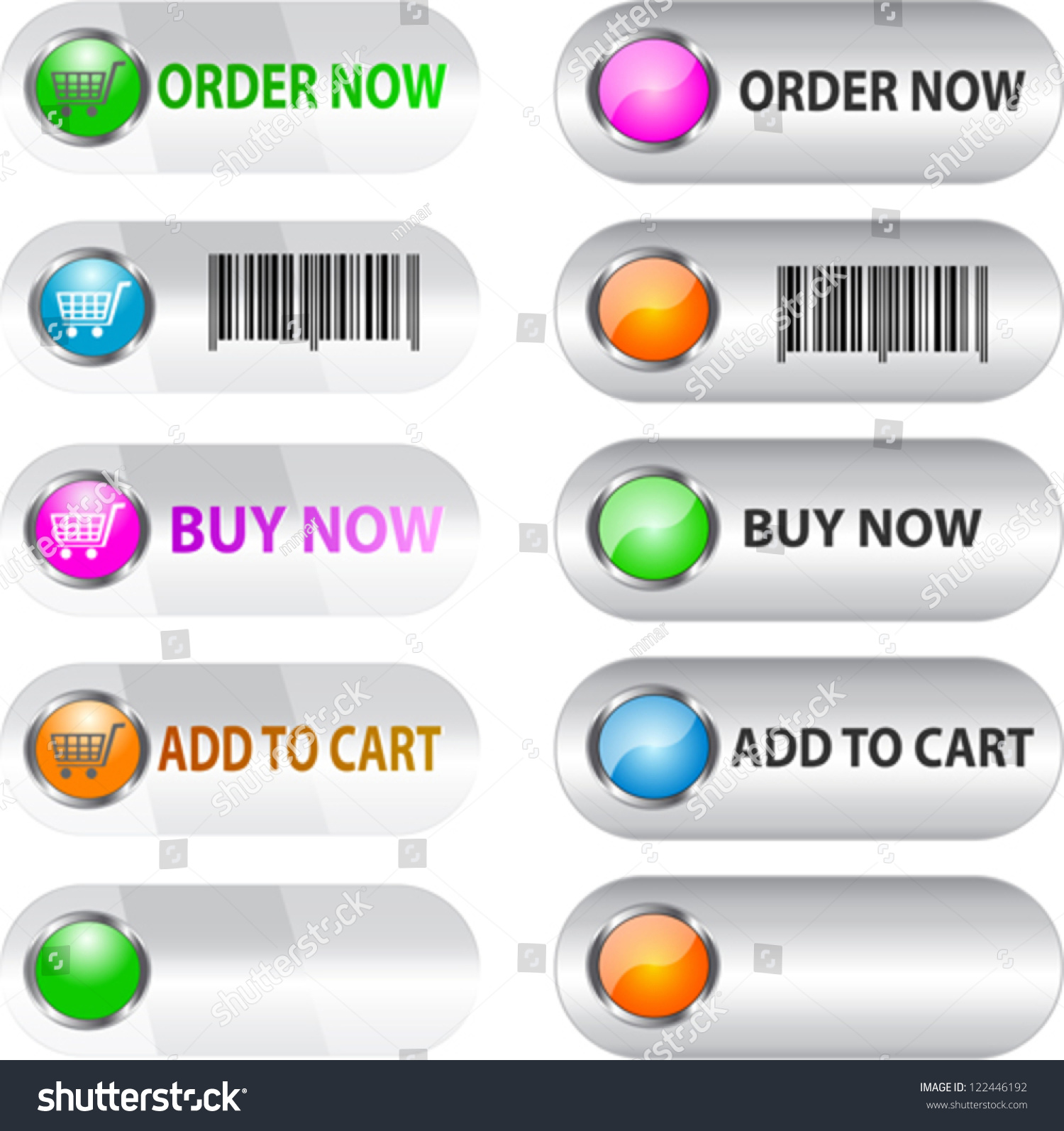 Labels Commerce Web Usage Vector Illustration Stock Vector (Royalty ...