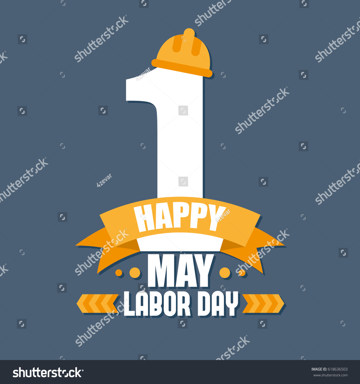 Labor Day Poster International Labour Day Stock Vector Royalty Free 618636503