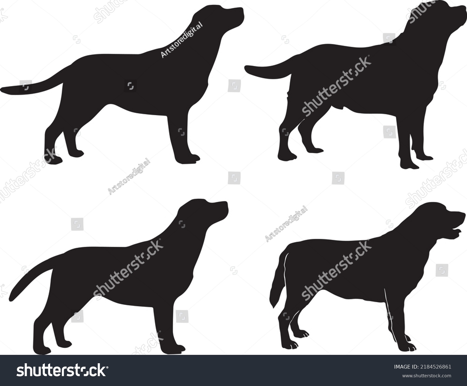 SVG of Labrador Retriever 3 Dog Svg Vector File svg