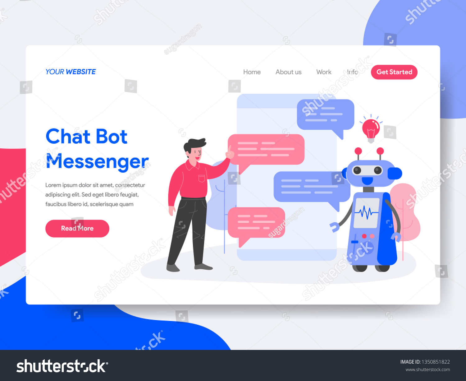 Messenger chat with bot The Complete