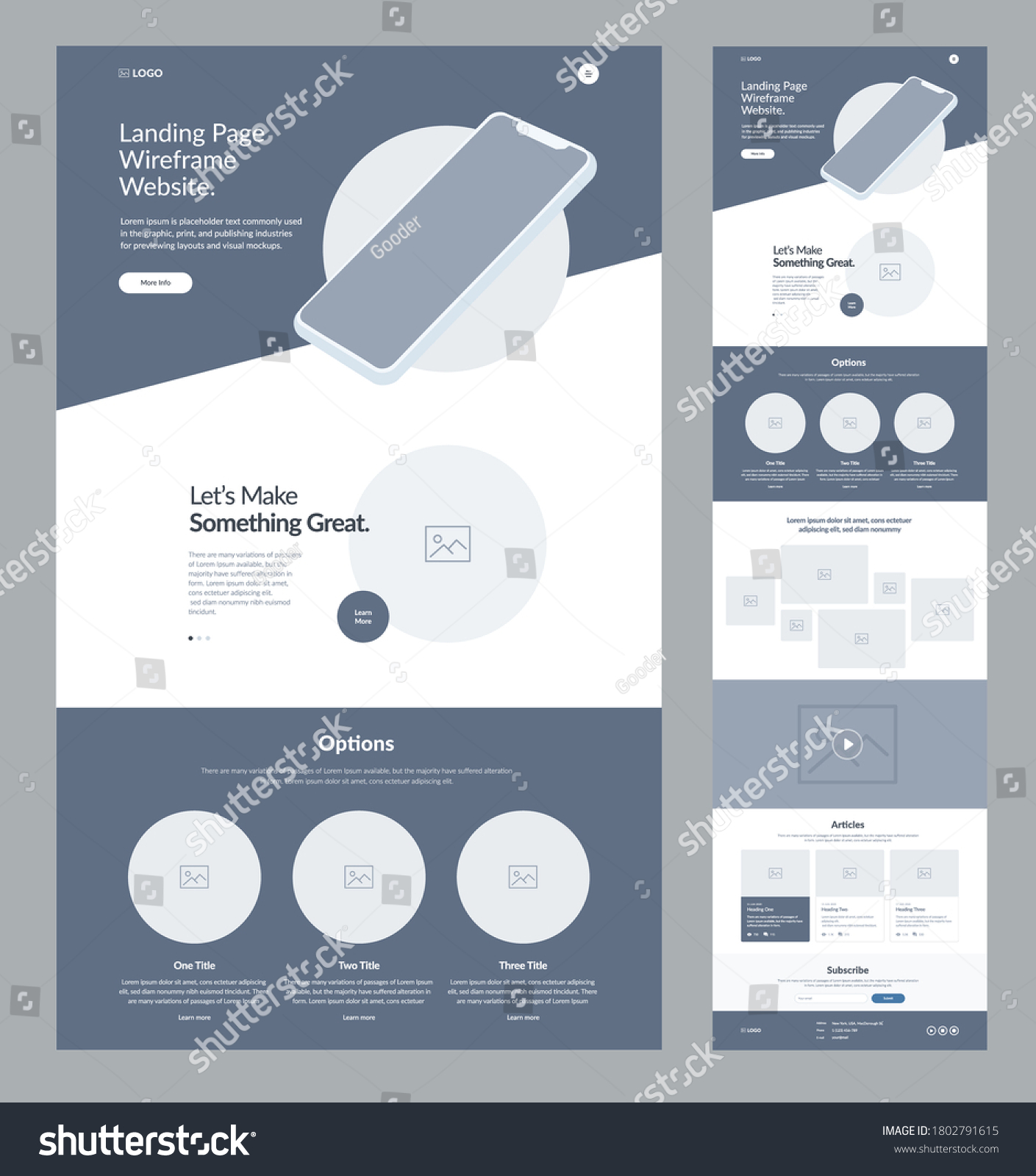 101,442 Email design template Images, Stock Photos & Vectors | Shutterstock