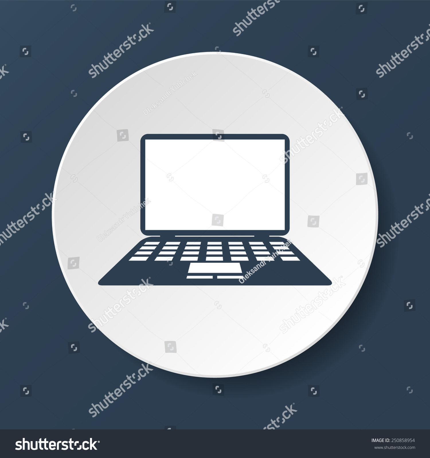 download laptop icon illustrator