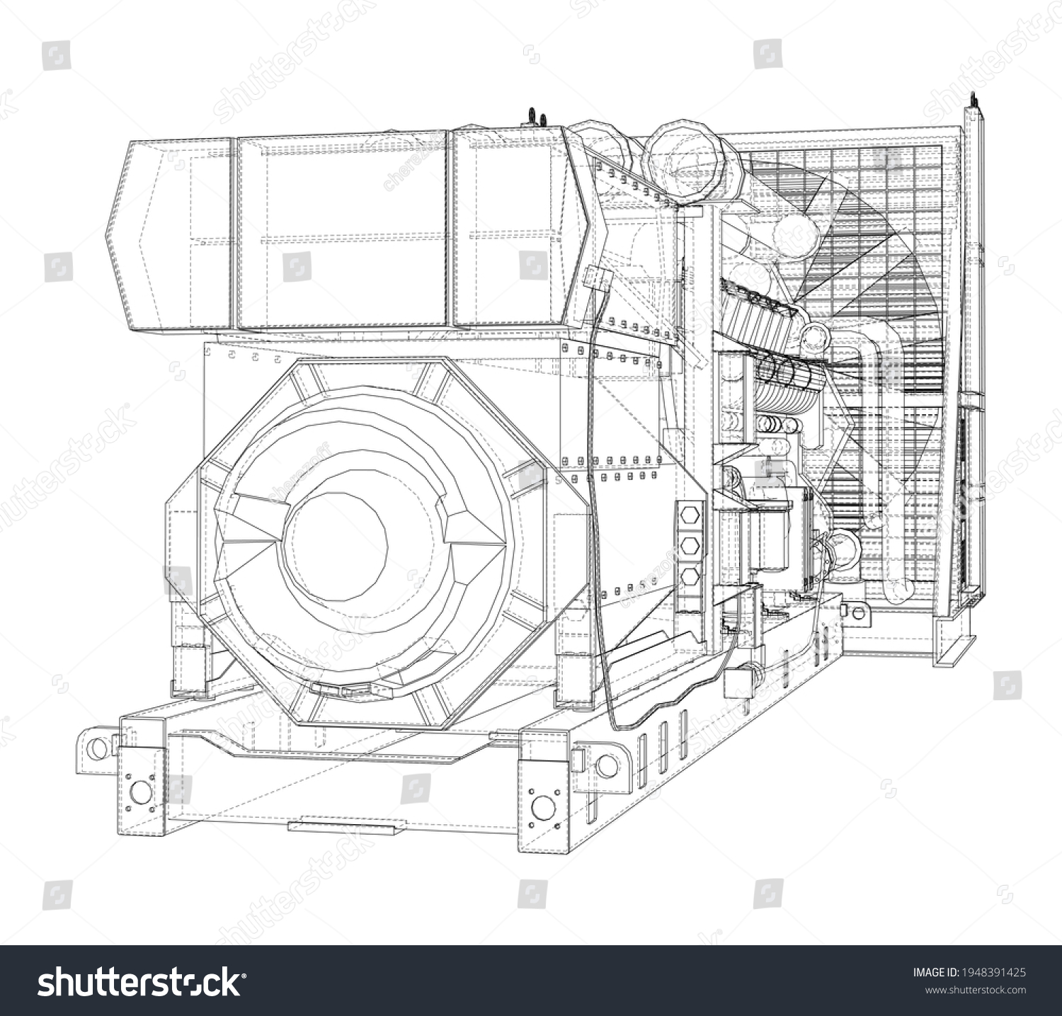 2,531 Generator sketch Images, Stock Photos & Vectors | Shutterstock