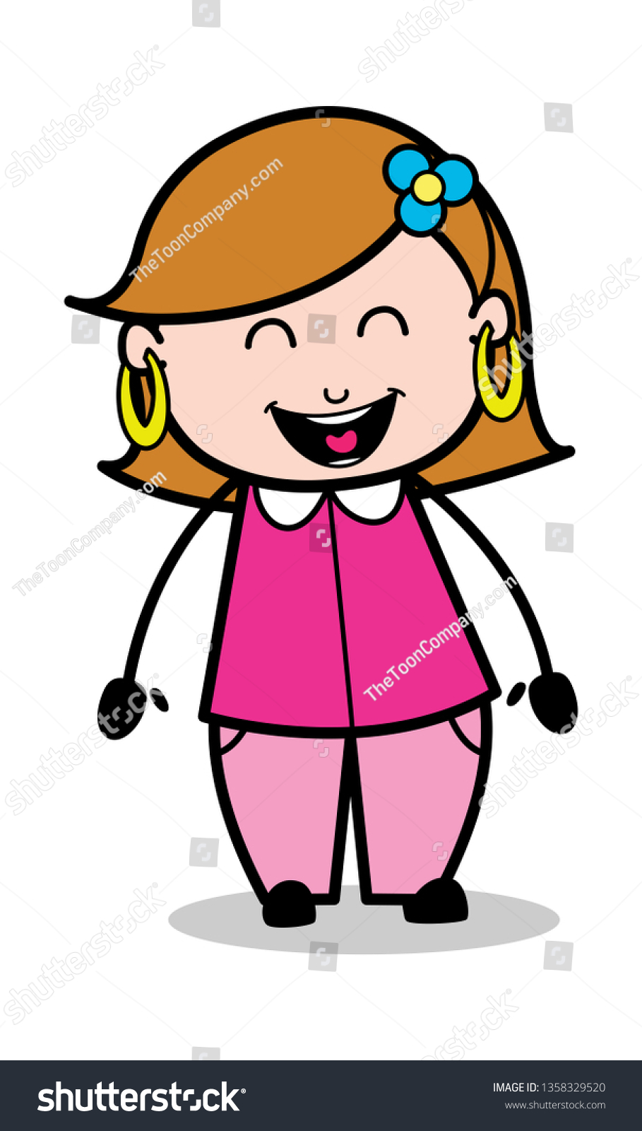 Laughing Retro Cartoon Female Housewife Mom Stock Vector Royalty Free 1358329520 Tv14 • comedy, animation • tv series (2018). https www shutterstock com image vector laughing retro cartoon female housewife mom 1358329520