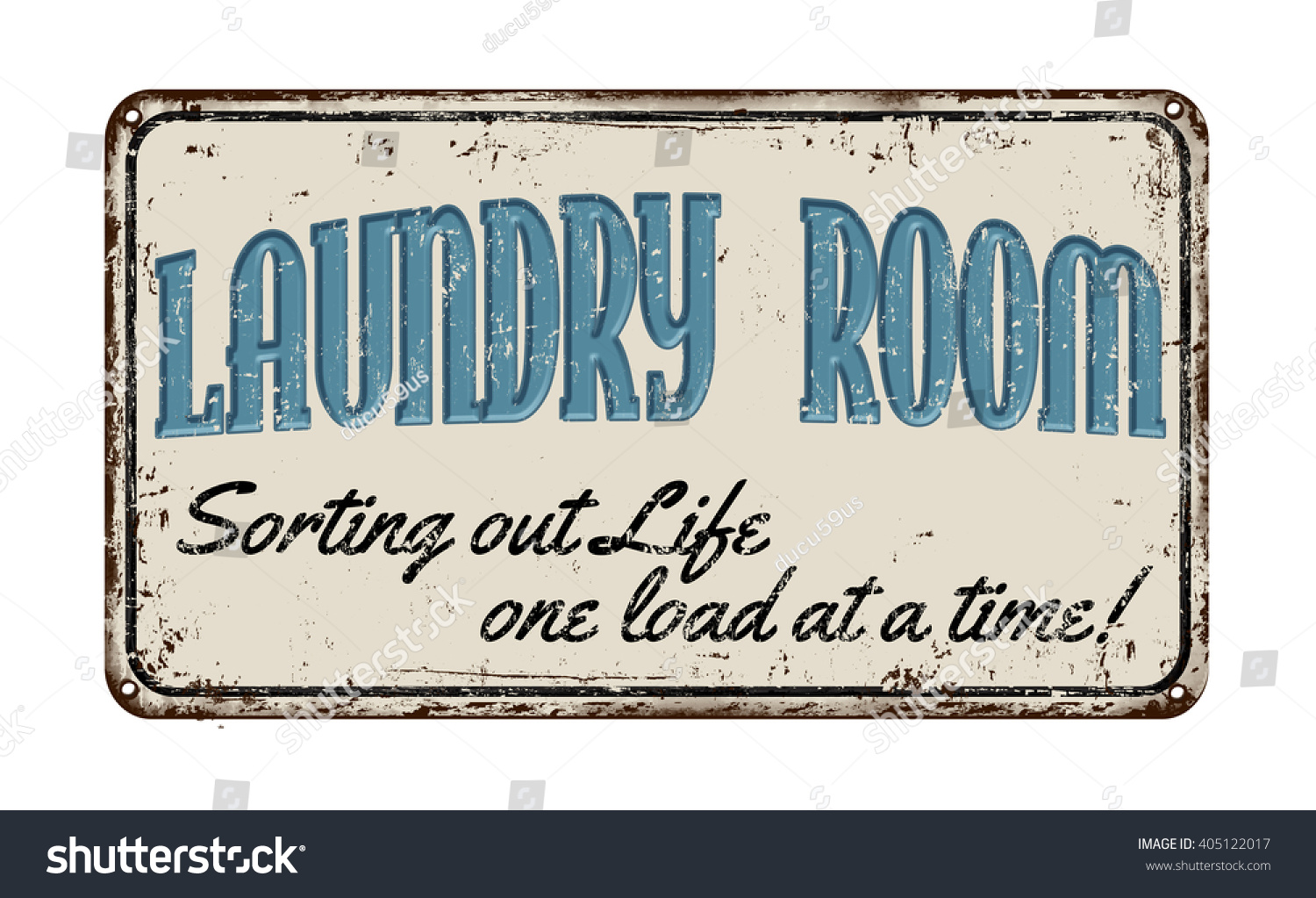 Laundry Room Funny Vintage Rusty Metal Stock Vector HD (Royalty Free - 1500x1023 - jpeg Vintage Laundry Signs