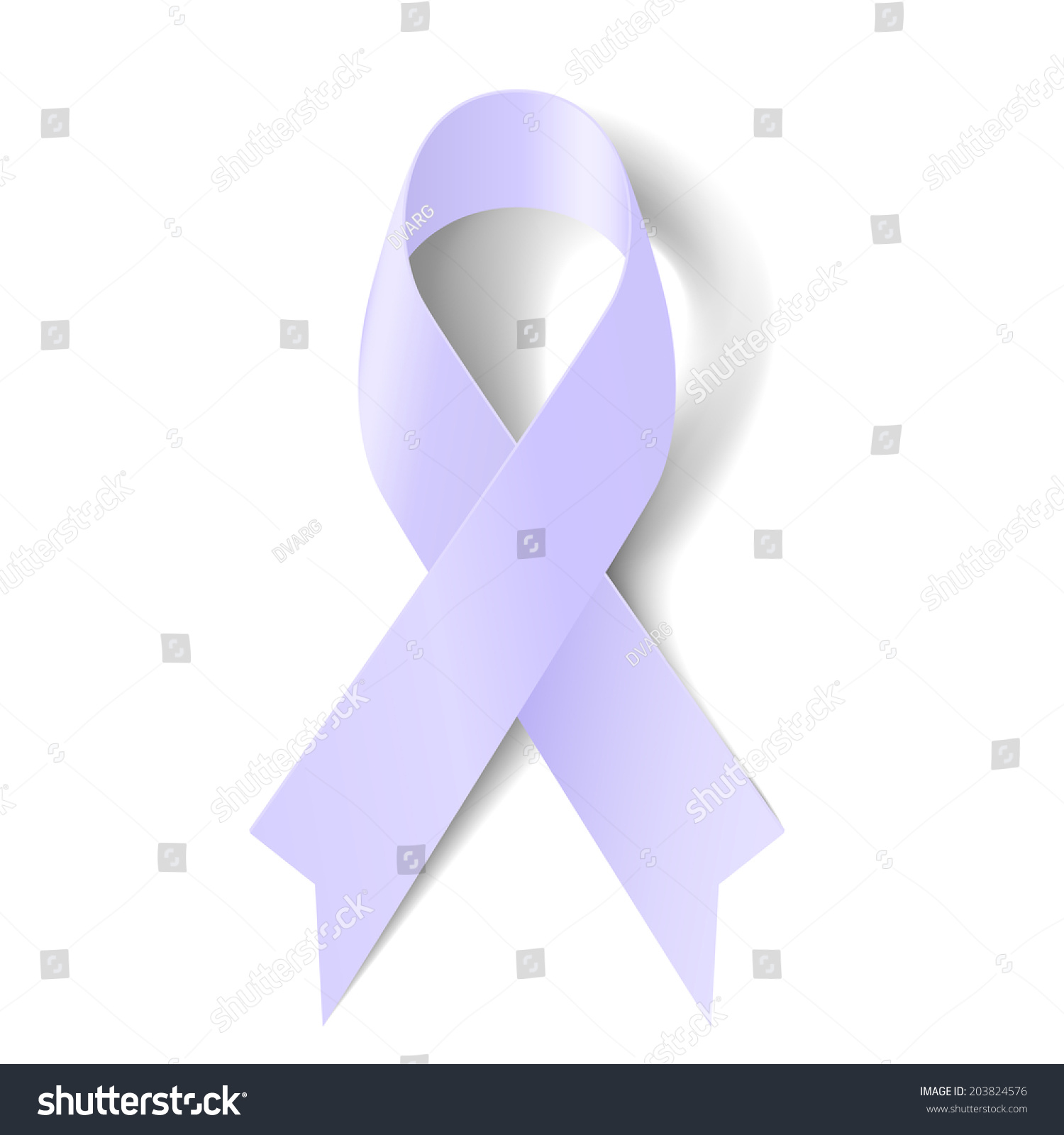 SVG of Lavender ribbon as symbol of epilepsy, craniosynostosis and cancer awareness svg