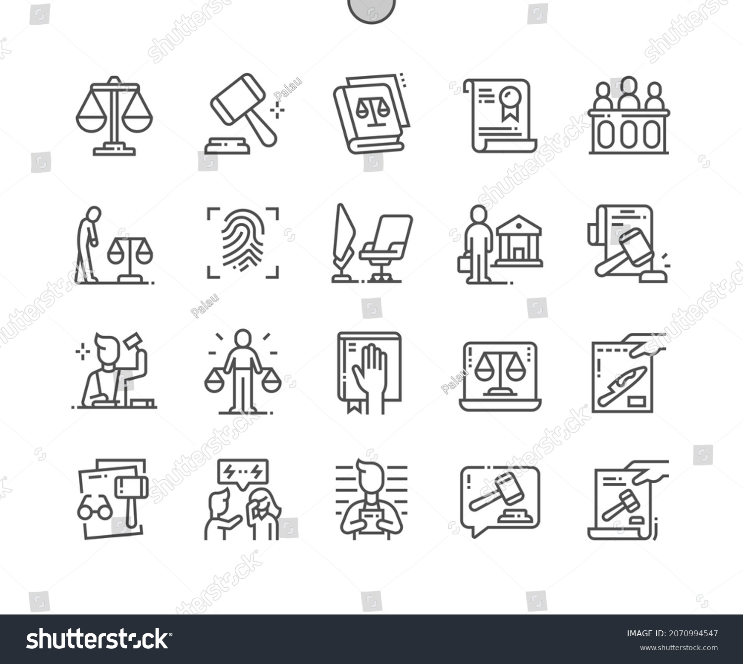 Law Justice Judge Chair Conflict Criminal Stock Vector (Royalty Free ...