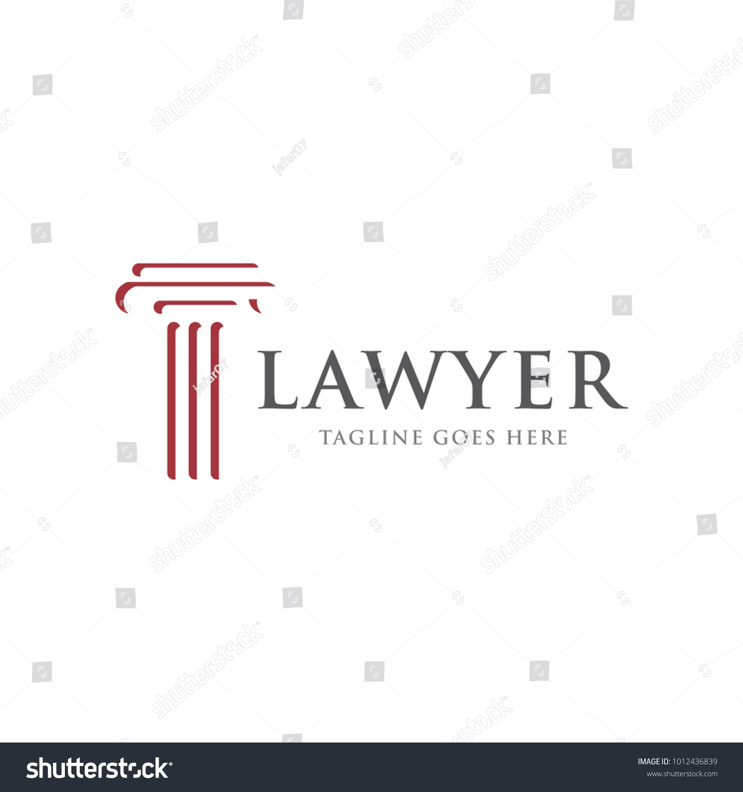law firm legal logo icon vector のベクター画像素材 ロイヤリティ