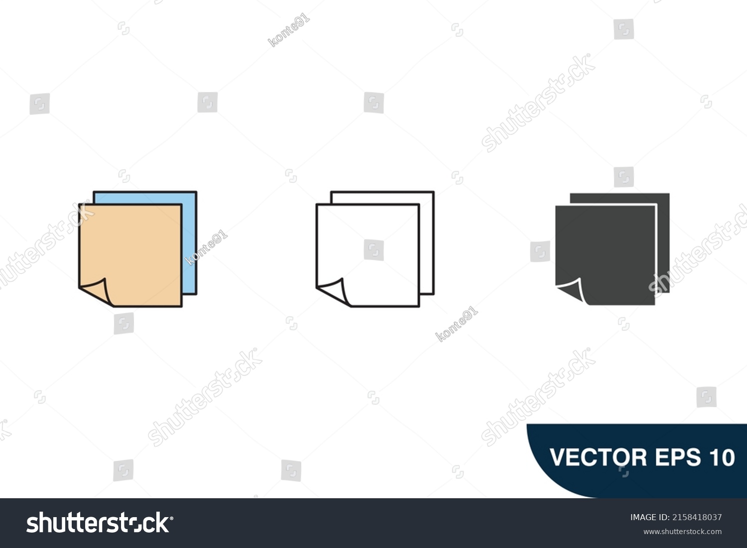 Layer Icons Symbol Vector Elements Infographic Stock Vector (Royalty ...